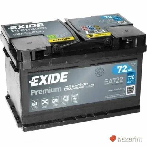 Akumulator Exide Premium EA722 12V 72Ah