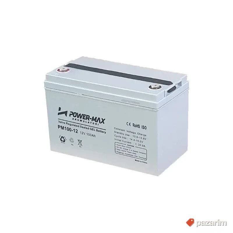 Akumulator POWER-MAX PM100-12 12V 100Ah 1