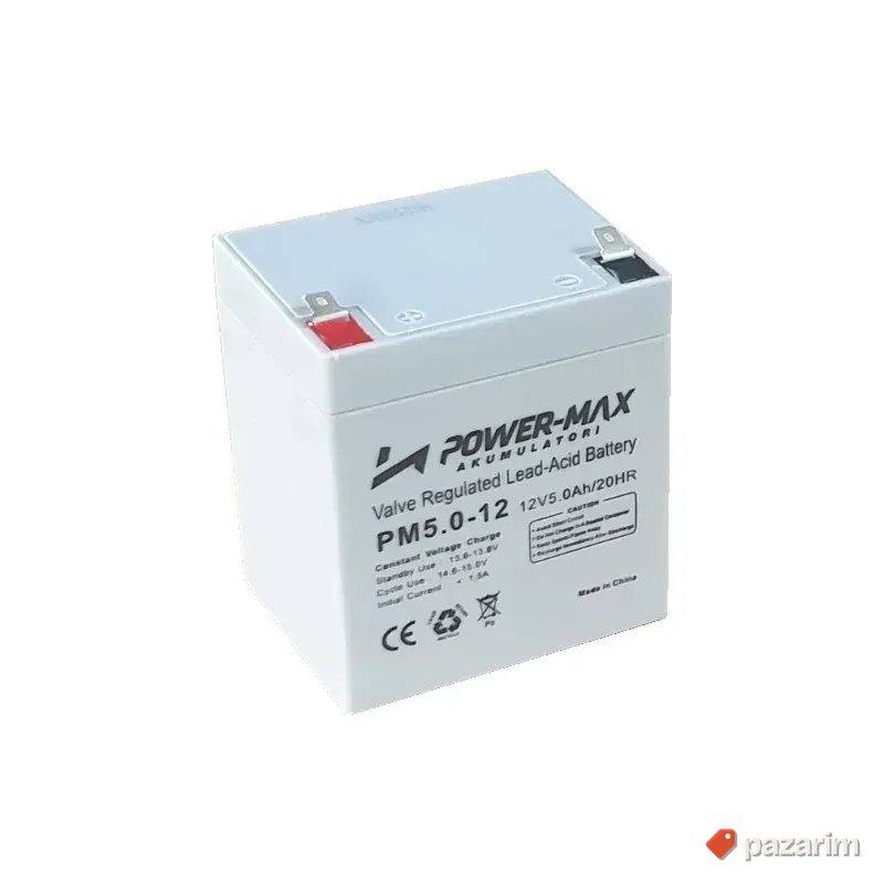 AGM Akumulator Power-Max PM5-12 12V 5Ah 1