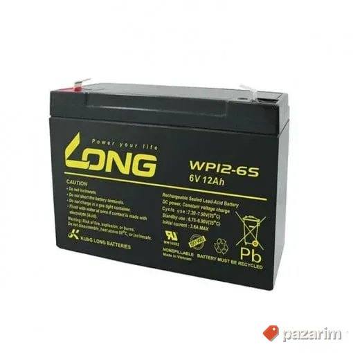 Baterija Long WP12-6S 6V 12Ah