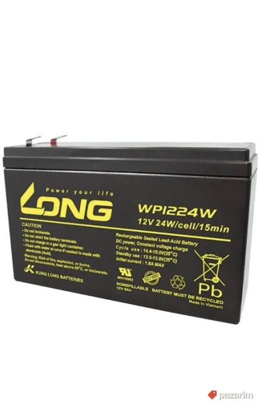 AKUM. STAC. LONG 12V 6Ah WP1224W T2