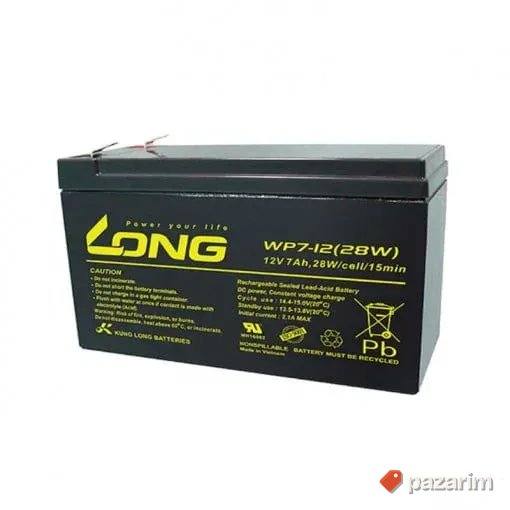 Baterija Long 28W-12V 7Ah 1