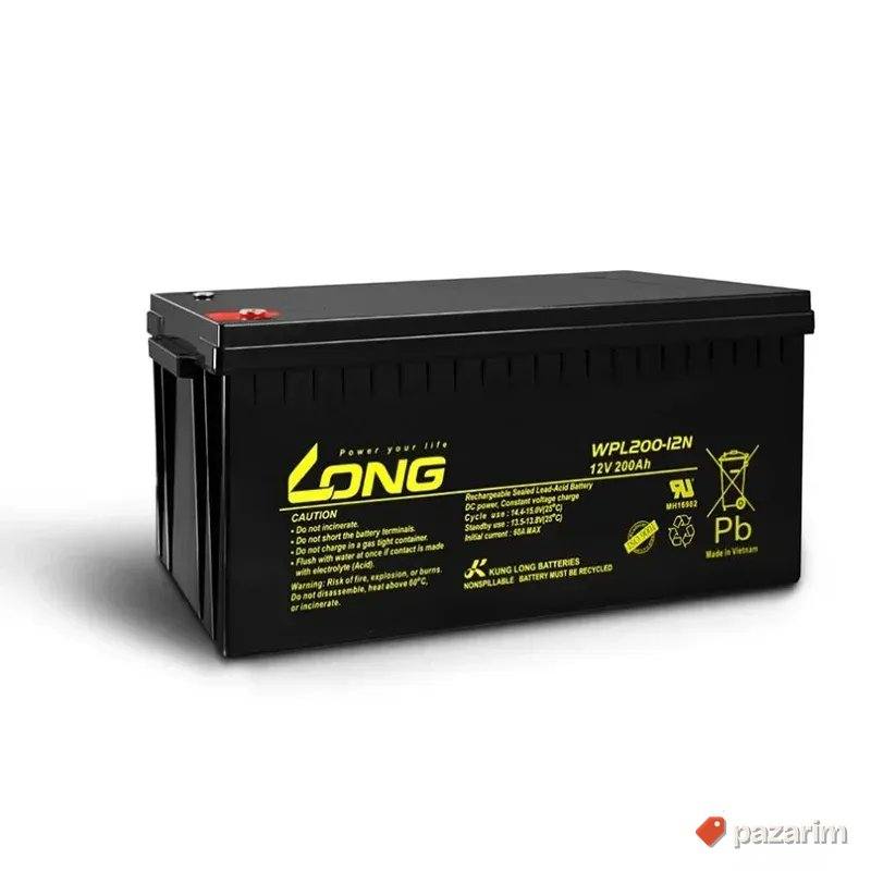 Baterija Long WPL200-12BN 12V 200Ah 1