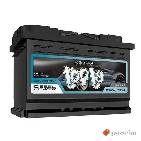 Akumulator TOPLA DIESEL POWER 12V80AH D+ 750A