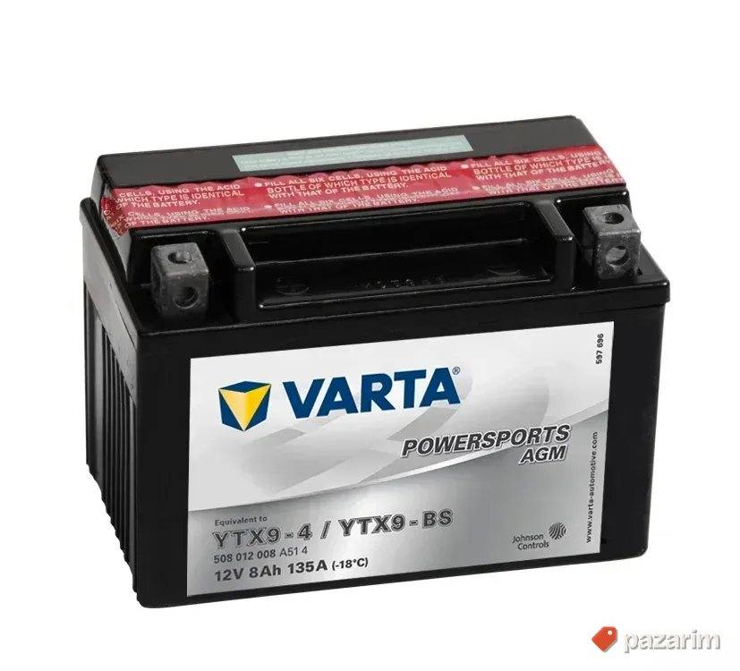Akumulator 12V-8AH L+ YTX9-BS VARTA MOTO 1
