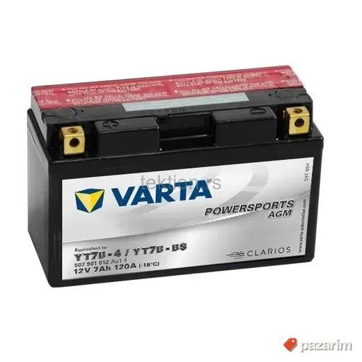 Akumulator Varta Powersports AGM moto 12V 7Ah YT7B-4