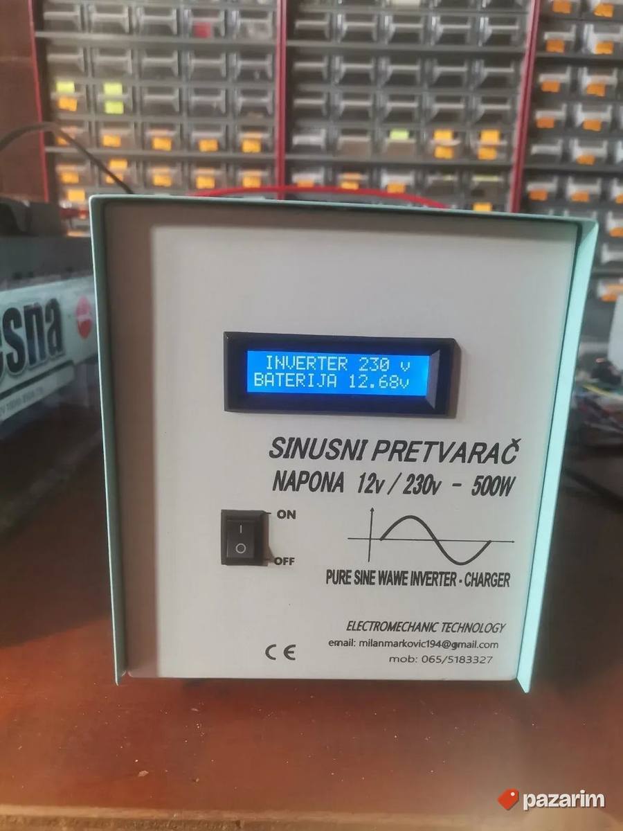INVERTOR ZA CG 12V 1000VA MC-1000S sinusni 2
