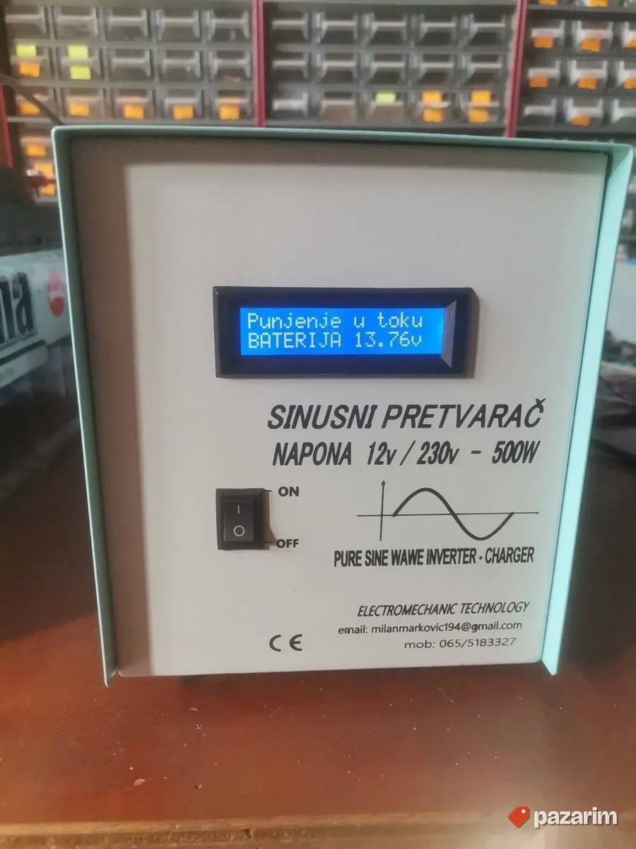 INVERTOR ZA CG 12V 1000VA MC-1000S sinusni 4