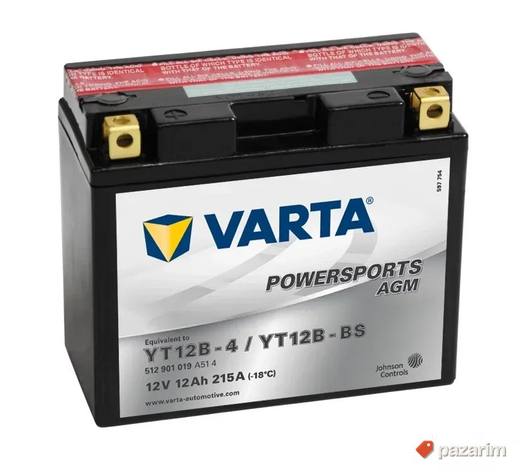 Akumulator 12V-12AH L+ YT12B-BS VARTA MOTO