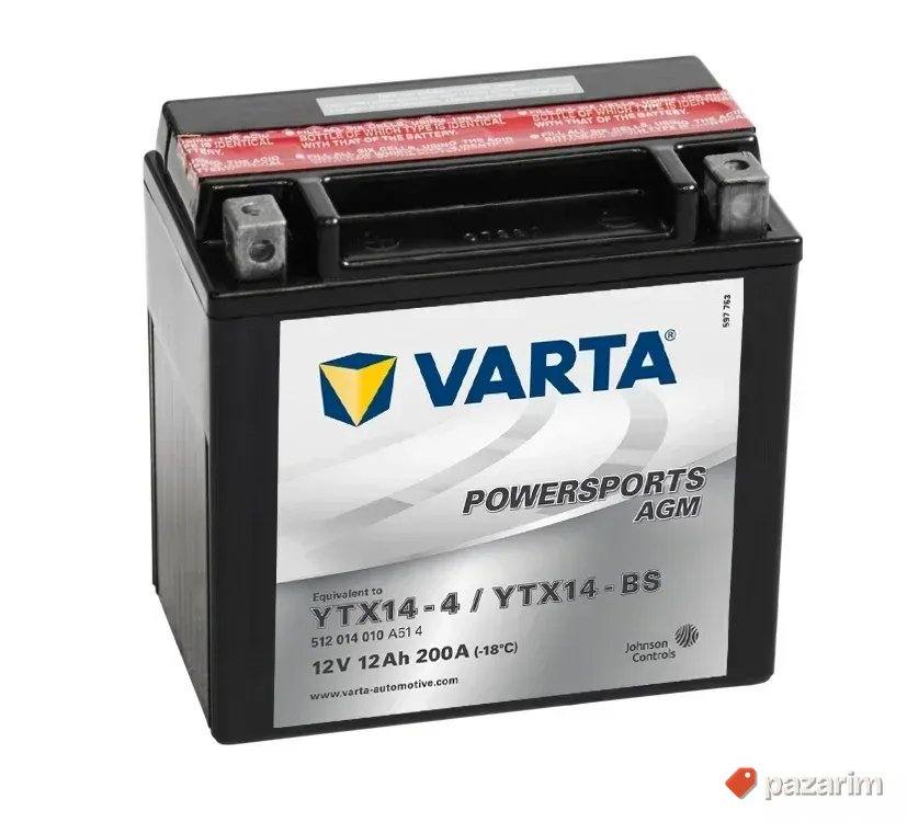 Akumulator 12V-12AH L+ YTX14-BS VARTA MOTO 1