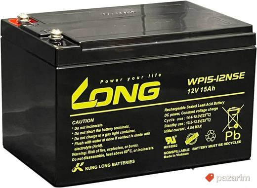 Akumulator LONG 12V 15Ah NE