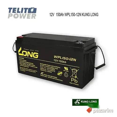 Akumulator LONG 12V 150Ah WPL150-12N M8 BOLT F18