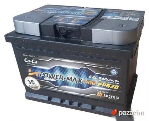 Power-Max Pro PP620 12V 62Ah 1
