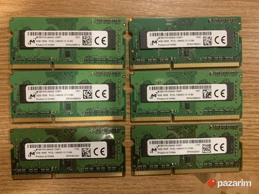 DDR3 4GB PC3L 1600mhz Razne