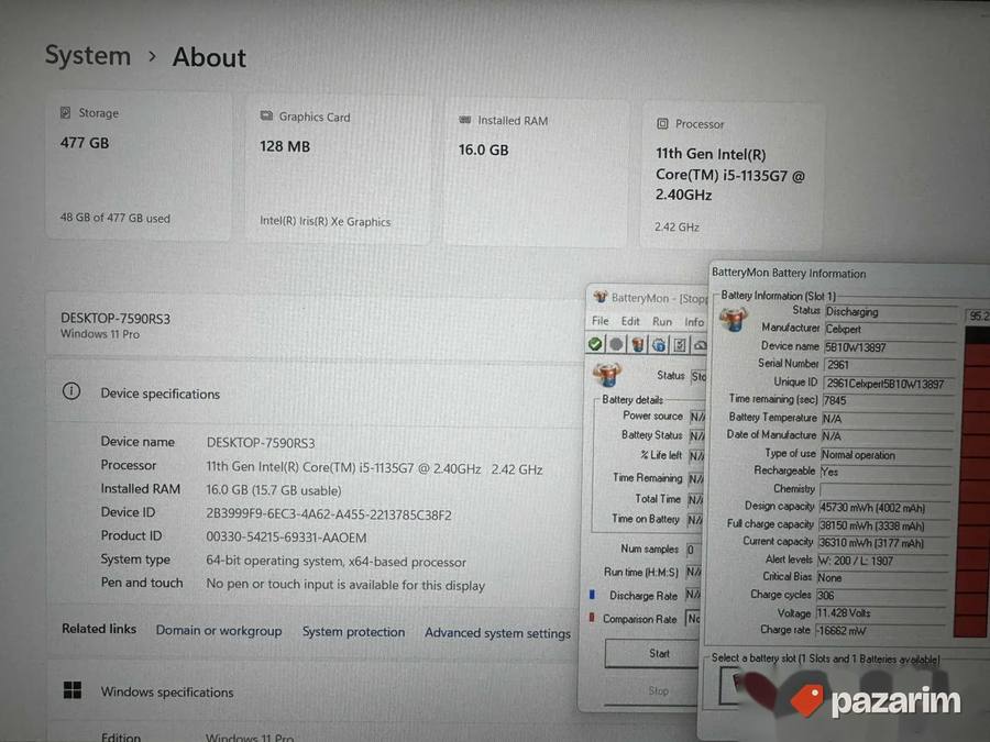 LENOVO THINKPAD/14.0 IPS/I5-1135G7/16GB/512GB/4G 2