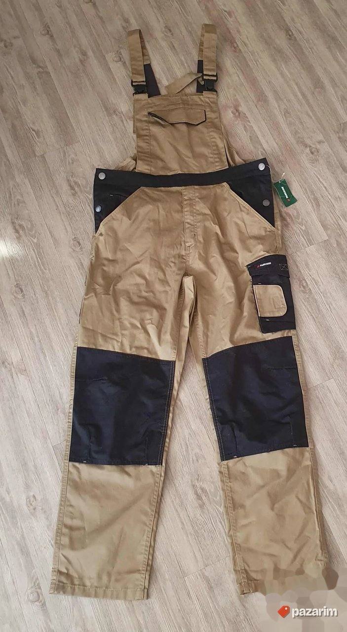 Nove radne pantalone sa tregerima broj 54 3