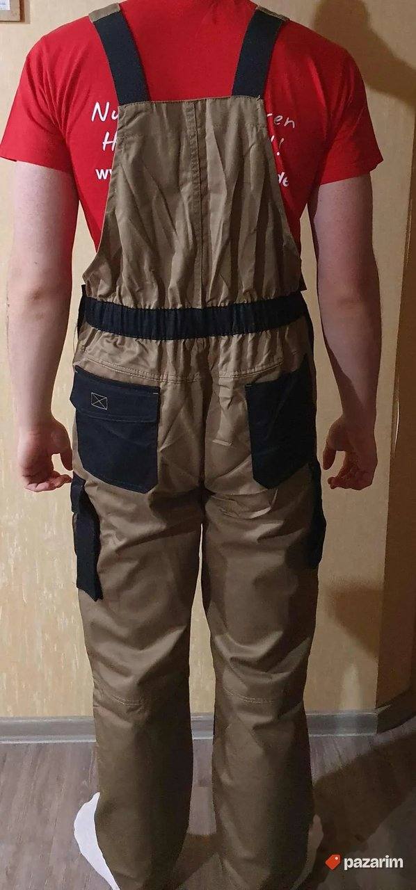 Nove radne pantalone sa tregerima broj 54 4