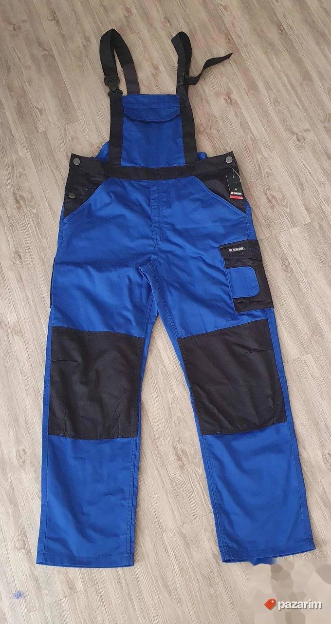 Nove radne pantalone sa tregerima broj 54 7