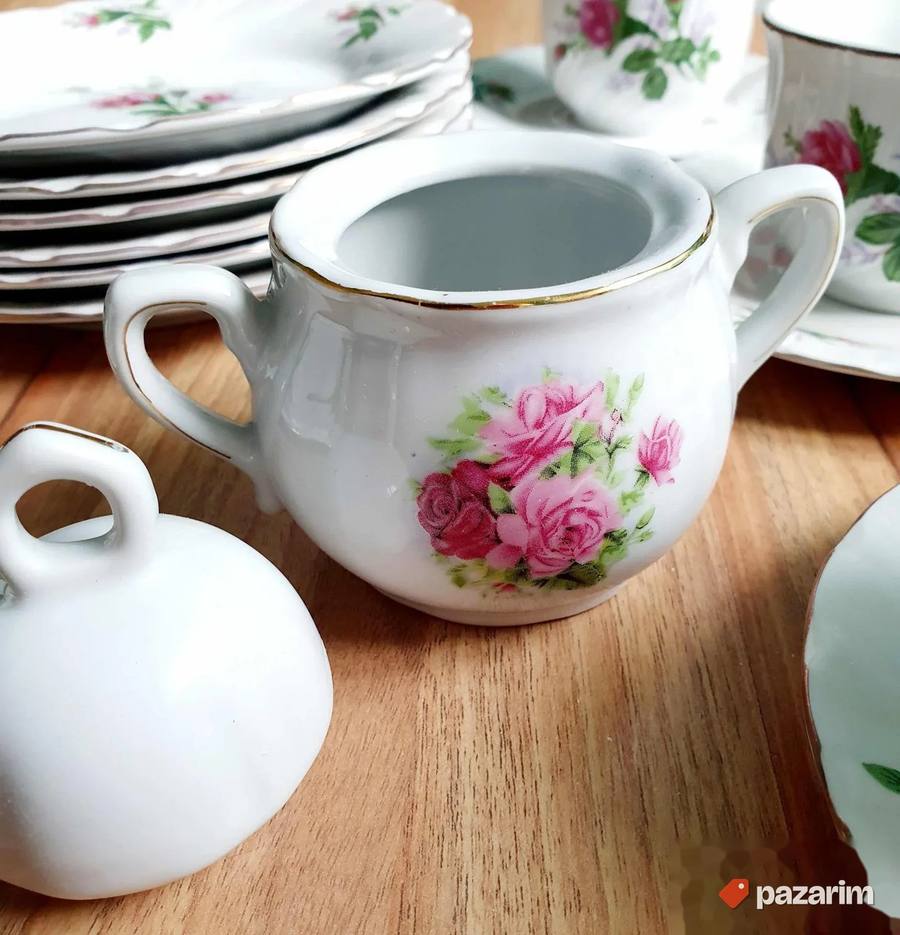 Akcija! Čajni set od porcelana UVOZ 4