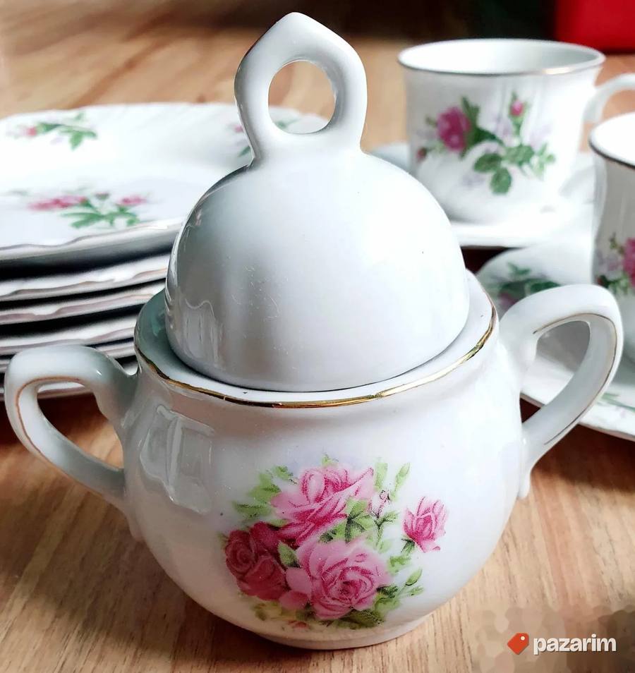 Akcija! Čajni set od porcelana UVOZ 5