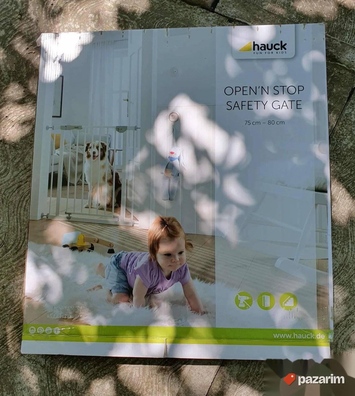 Sigurnosna pregrada za decu Hauck open n stop UVOZ 1