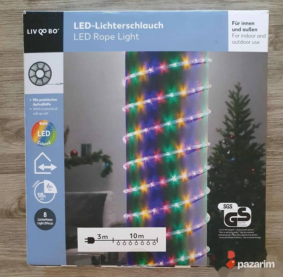 LED svetlosno crevo (10m) UVOZ 2