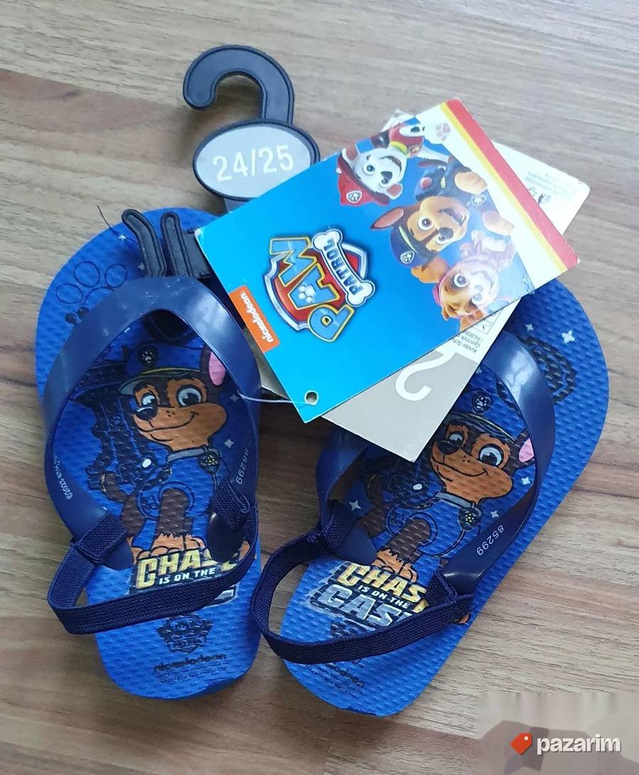 NOVO Dečije papuče Spiderman i Paw Patrol broj 24/25 4