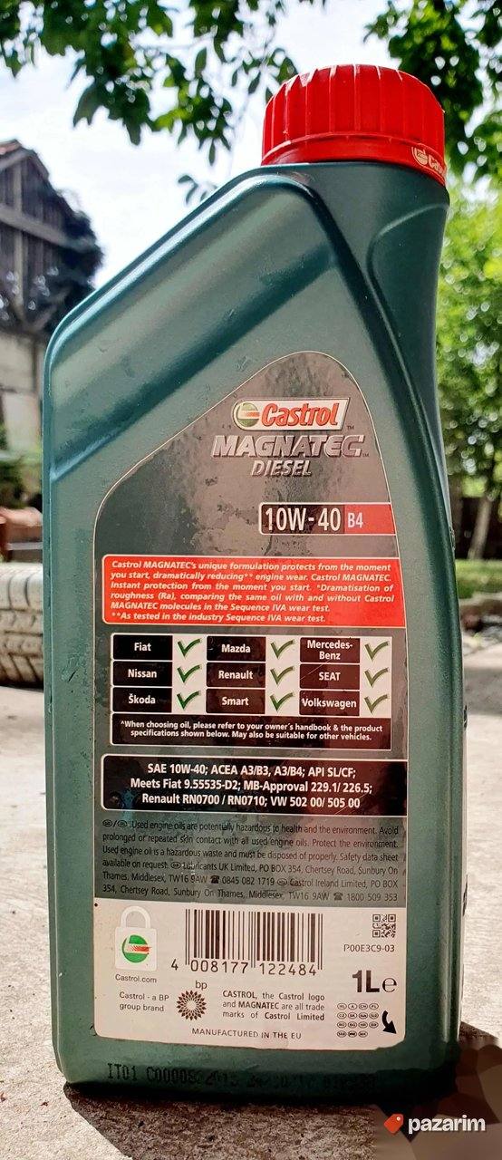 Nov Castrol Magnatec Diesel 10W-40 B4 (1L 2