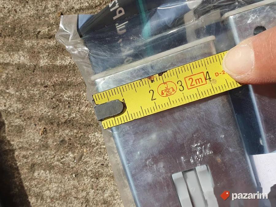 Metalne šine za fioke dužina 45 cm 3 para 2