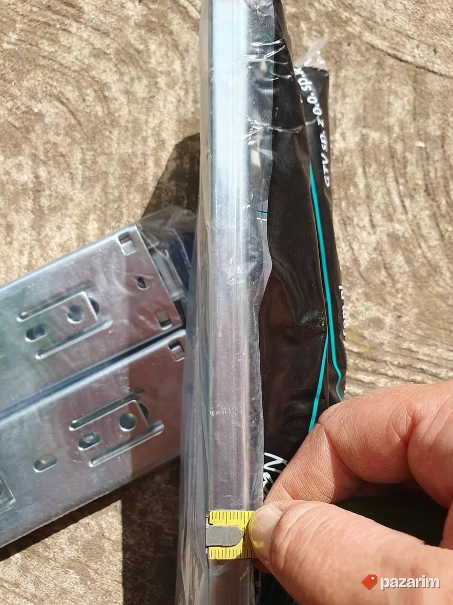 Metalne šine za fioke dužina 45 cm 3 para 5