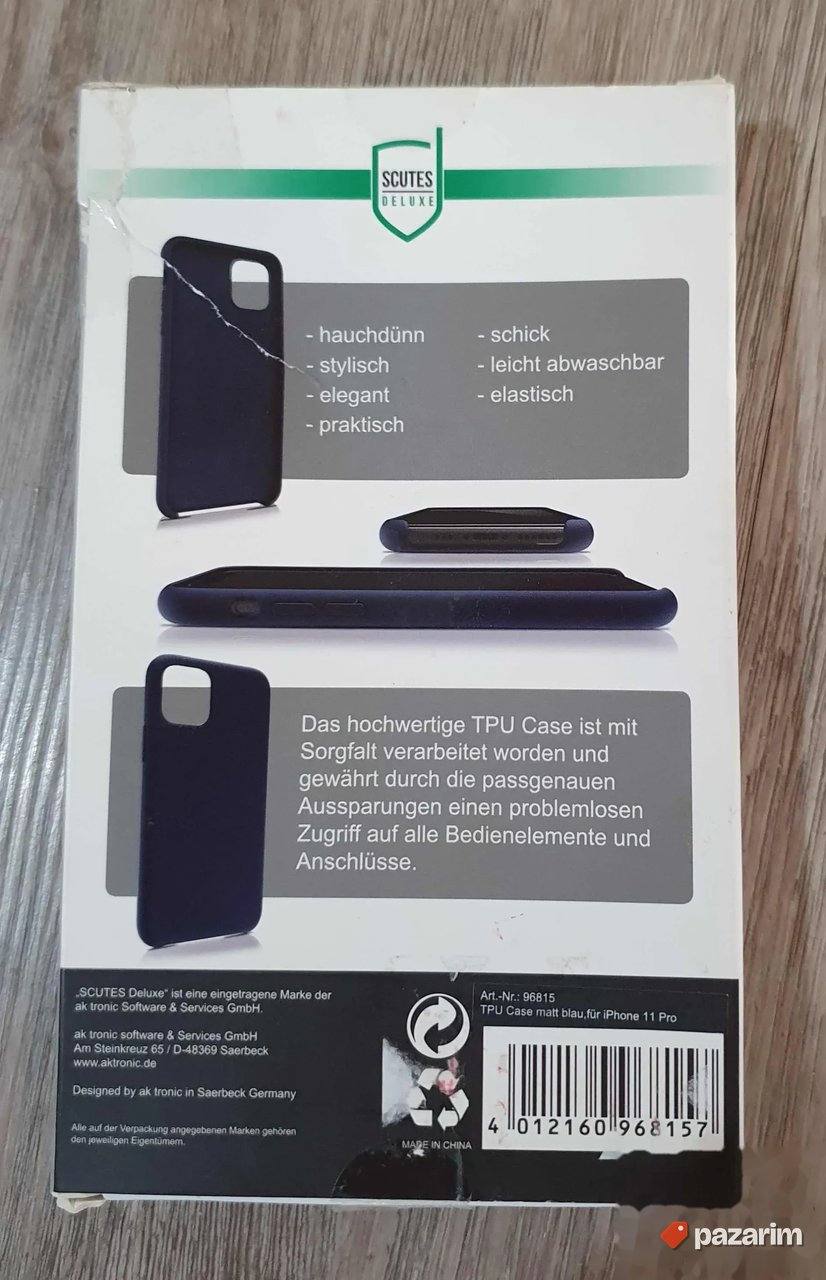 Maska SCUTES DELUXE TPU Case za iPhone 11 Pro 2