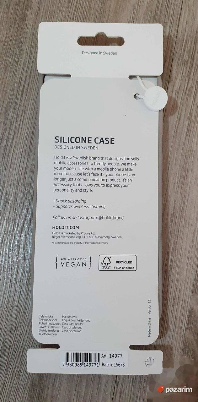 Nova Silikonska maska Holdit za Samsung Galaxy S21+ 2
