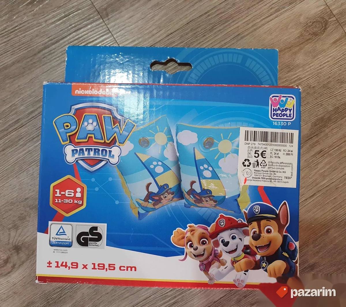 Mišići za plivanje Paw Patrol UVOZ 1