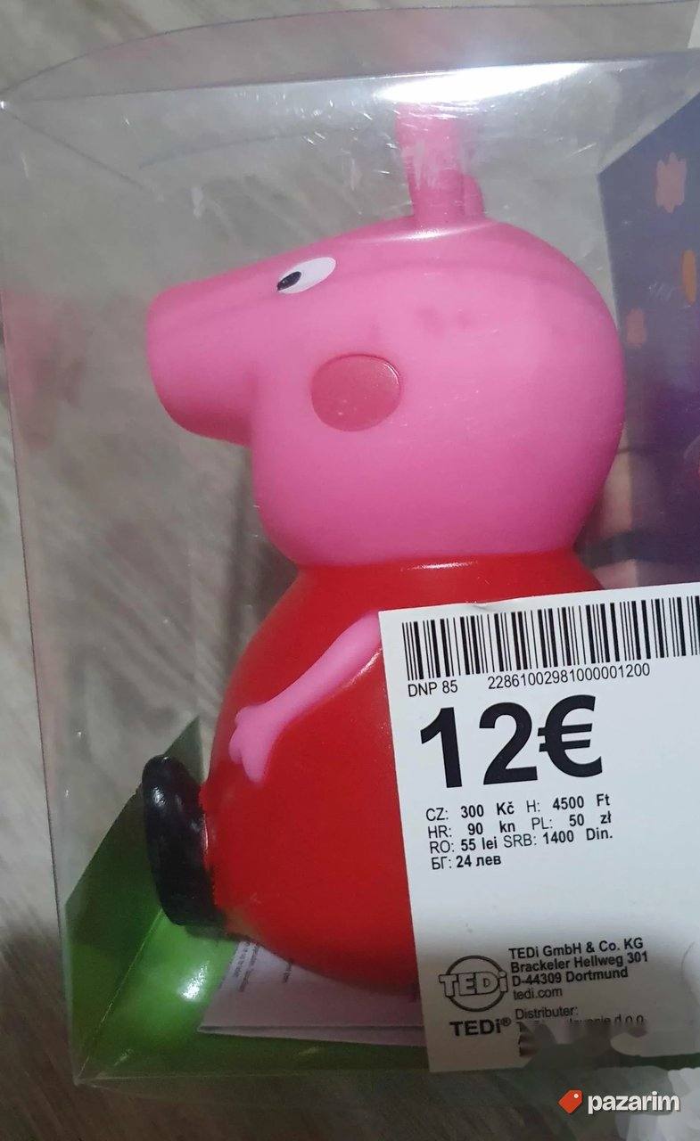 Nova! Svetleća Pepa Prase LED noćna lampa 3