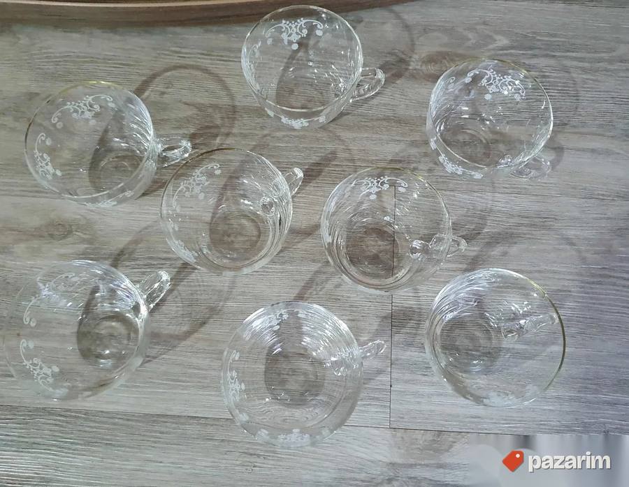 Retro staklene činijice za desert, kompot ili posluženje 4