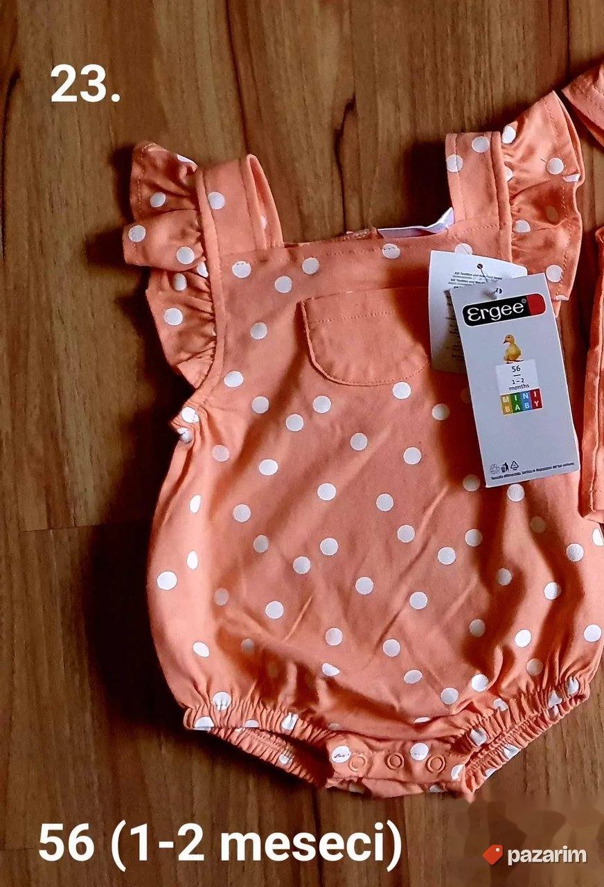 Bodi za bebe veličina 56 (1 ili 2 meseca) 1