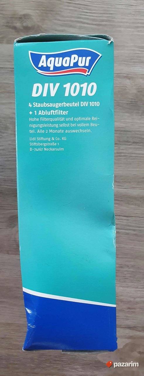 AquaPur DIV 1010 Univerzalne kese za usisivač 3