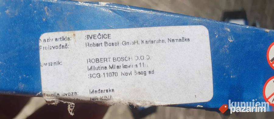 Nove Bosch svećice 3 komada na stanju 2