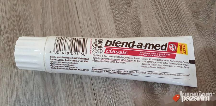 Novi Blend a med Classic pasta za zube 100 ml uvoz 2