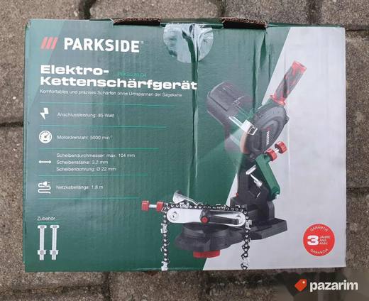 Novo! Parkside oštrač lanaca