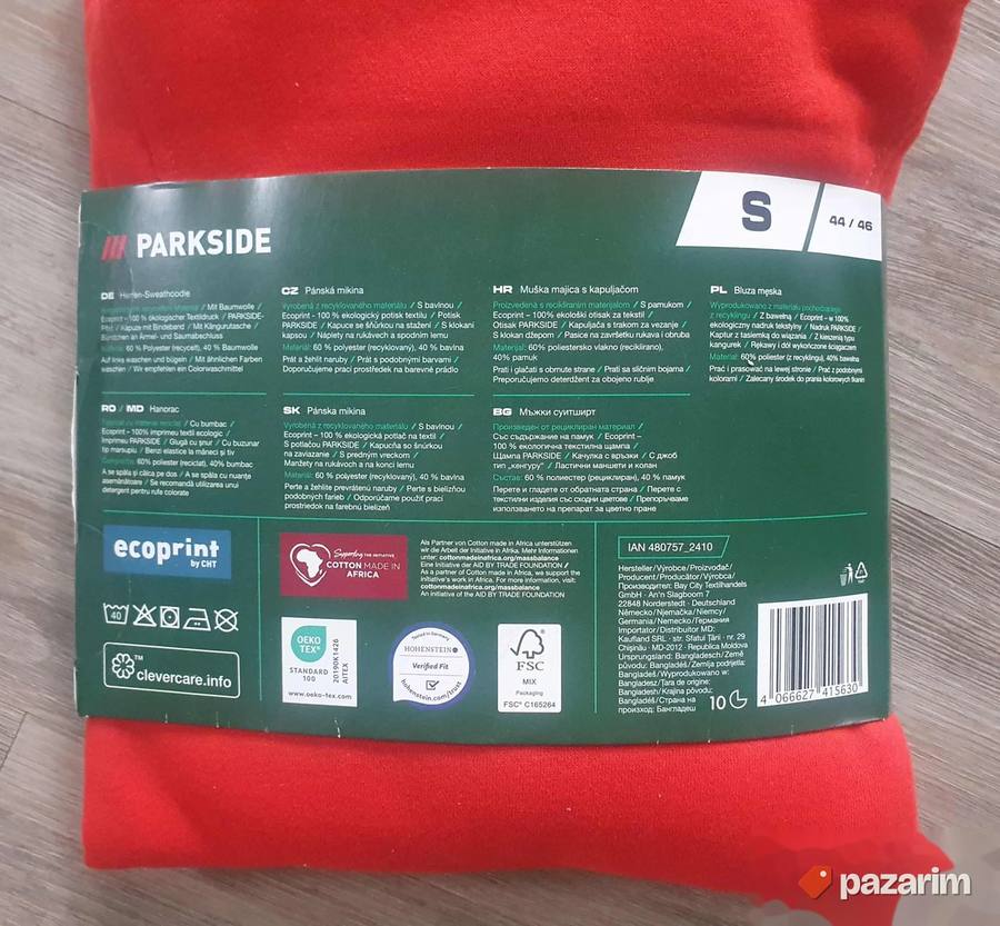 Novi PARKSIDE muški duksevi sa kapuljačom 6
