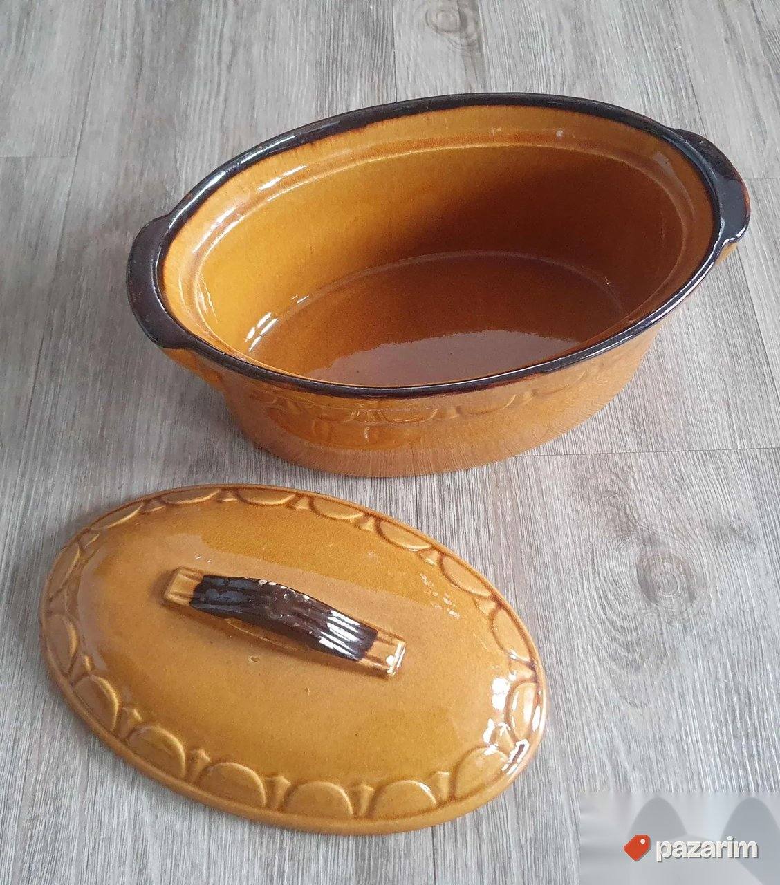 Keramička posuda (glazirana unutašnjost) 1