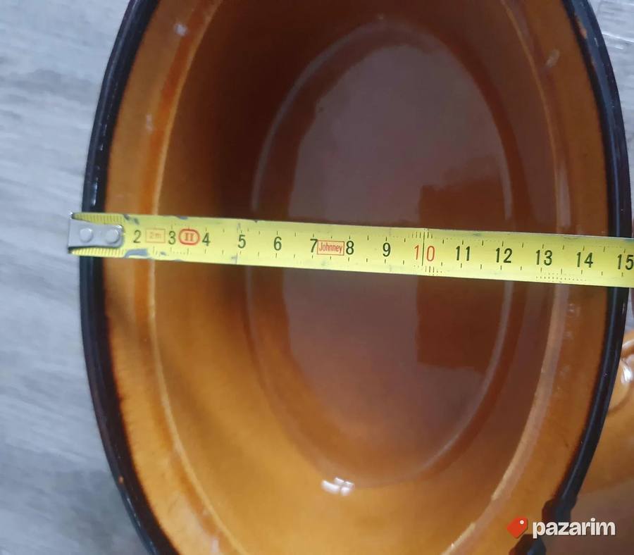 Keramička posuda (glazirana unutašnjost) 6