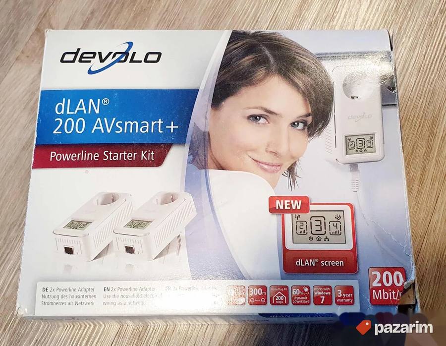 Devolo dLAN 200 AVsmart+ Powerline Starter set 2