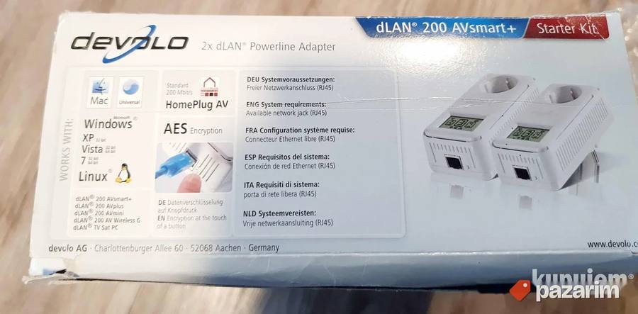 Devolo dLAN 200 AVsmart+ Powerline Starter set 4
