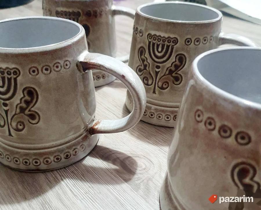 Rustični set keramičkih šolja 3