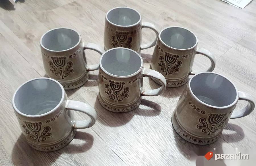 Rustični set keramičkih šolja 5