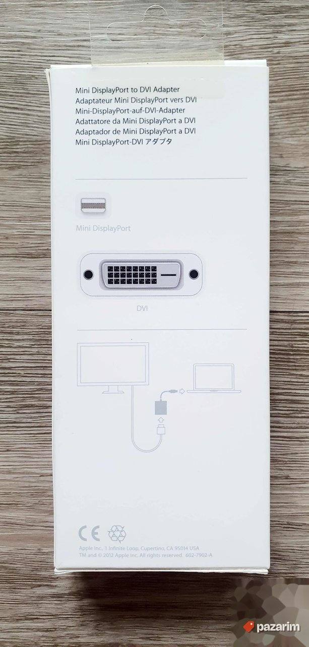 Nov Apple mini display port to DVI Adapter 3