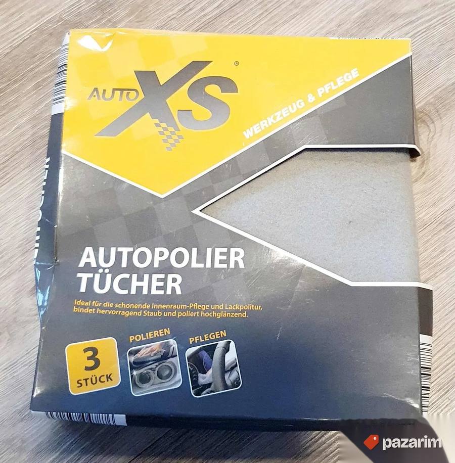 AUTO XS autopolierske krpe set od 3 komada 2