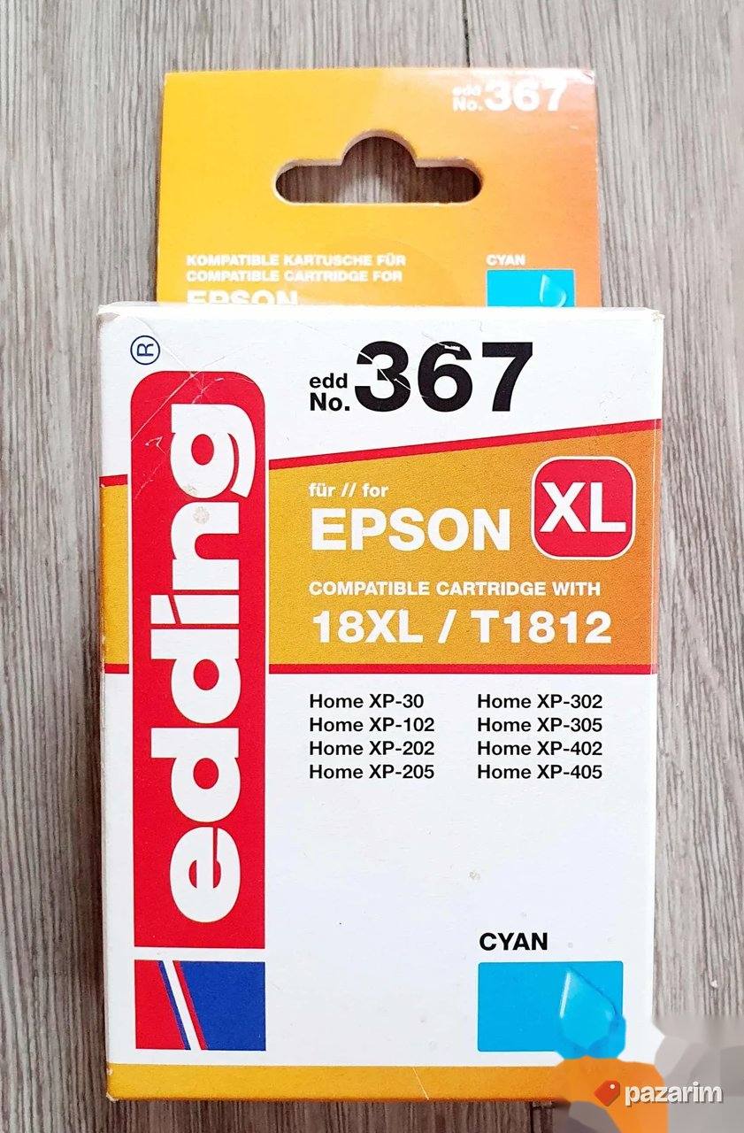 Edding 367 xl cyan patrona za EPSON 1